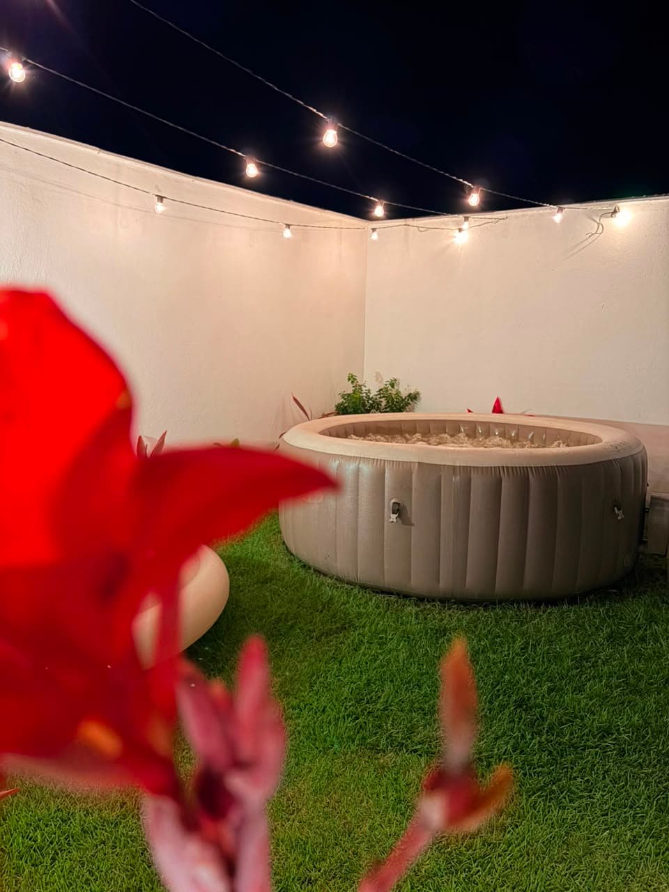 Deck e SPA de hidromassagem